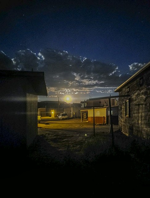 BLUE MOON AT JEMEZ PUEBLO